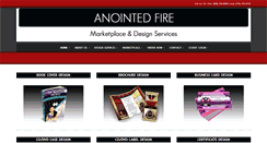 Desktop Screenshot of anointedfire.co