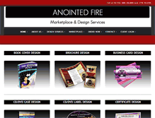 Tablet Screenshot of anointedfire.co